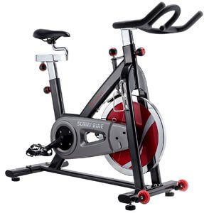 Sunny Health & Fitness SF B1002 Belt Drive Indoor Cycling Bike
