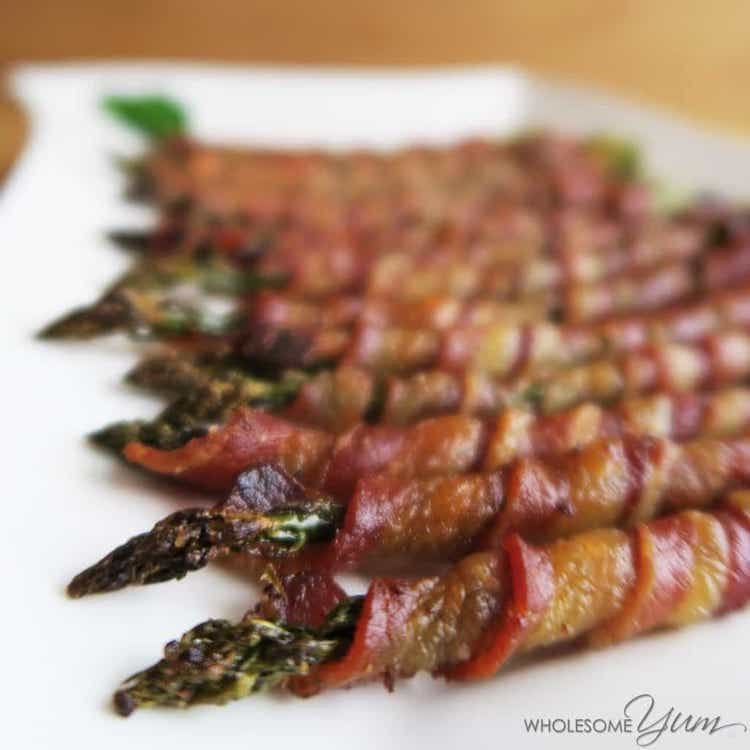 Bacon Wrapped Asparagus Min